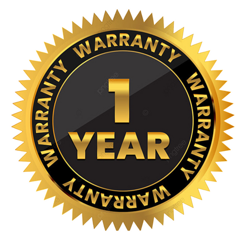 1 Year Warranty