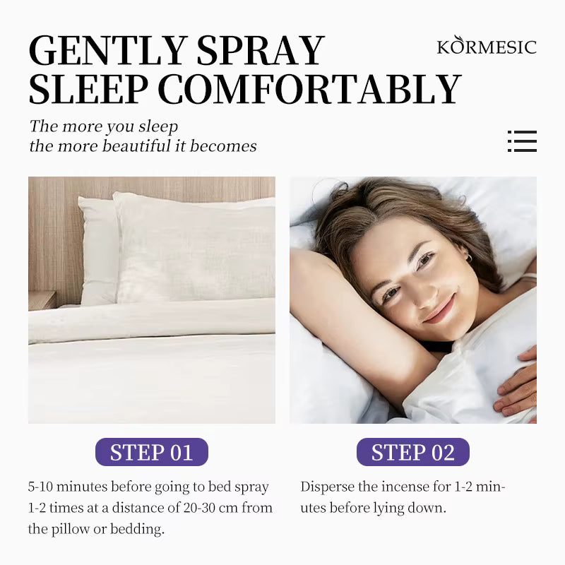 Lavender Pillow Spray for Deep Sleep & Relaxation